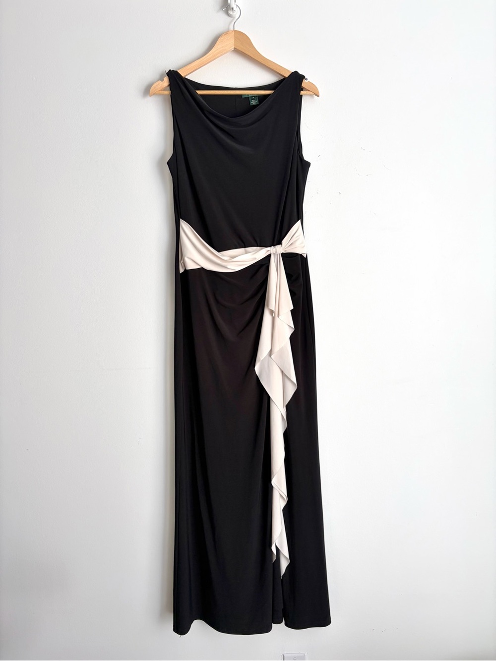 Lauren Ralph Lauren Old Hollywood Draped Evening Gown 14